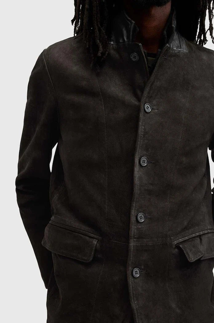 AllSaints SURVEY LTHR BLAZER Deri Ceket