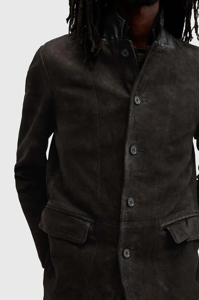 AllSaints SURVEY LTHR BLAZER Deri Ceket