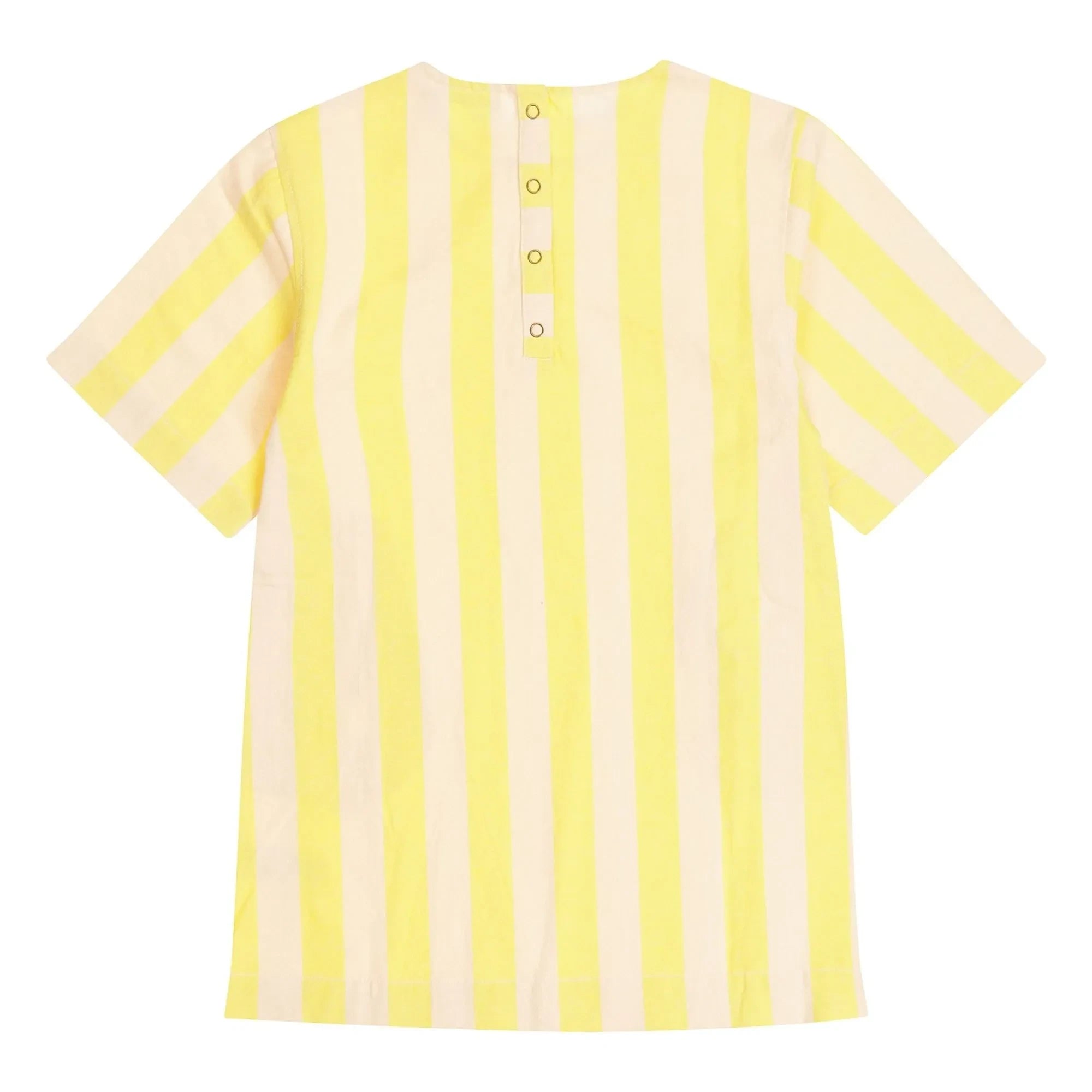 Tumble N'Dry - Primavera Striped T-Shirt Dress | Yellow