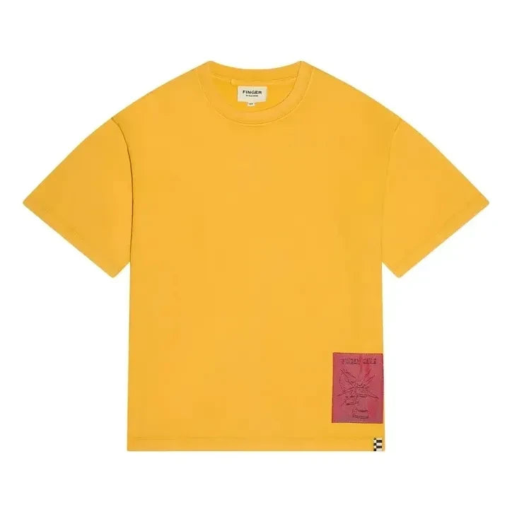 Finger in the nose - King T-shirt Organic Cotton | Yellow