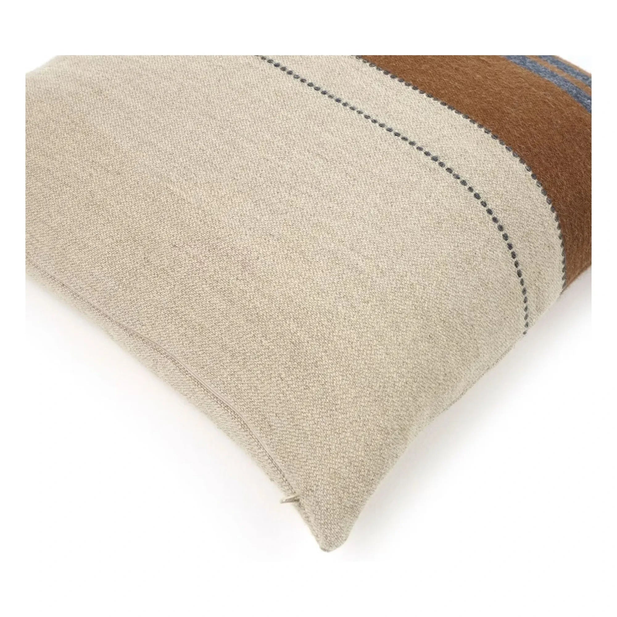 Libeco - Highland Stripe yastık kılıfı | Krem