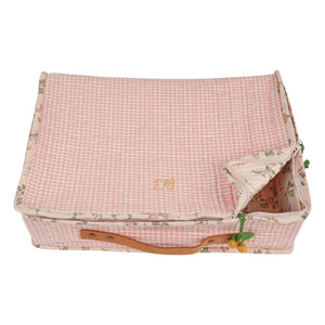 Emile et Ida - Aufbewahrungstasche Groß Vichy | Rosa