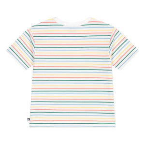 Petit Bateau – Gestreiftes T-Shirt | Gelb