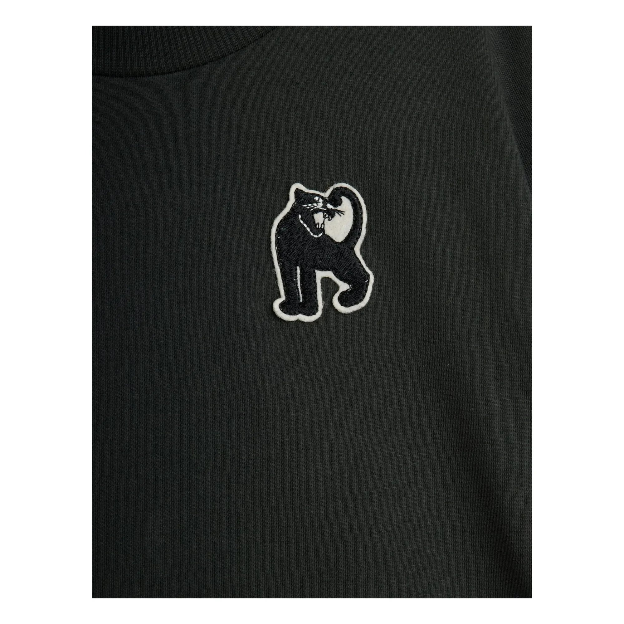Mini Rodini - Panther T-Shirt aus Bio-Baumwolle | Schwarz