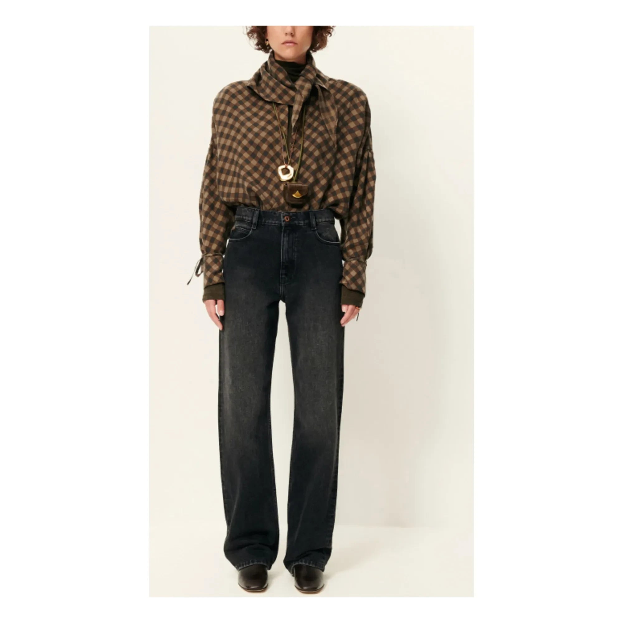 Sessùn - Siyah Jean Denim