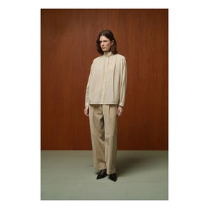 BELLEPIECE - Lee Seidenbluse | Latte