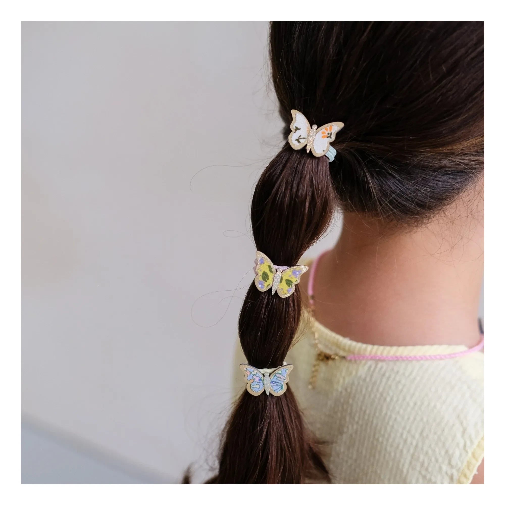 Mimi & Lula - 6er-Set Blumen-Haarspangen | Hellblau