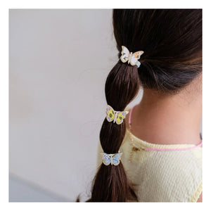 Mimi & Lula - 6er-Set Blumen-Haarspangen | Hellblau