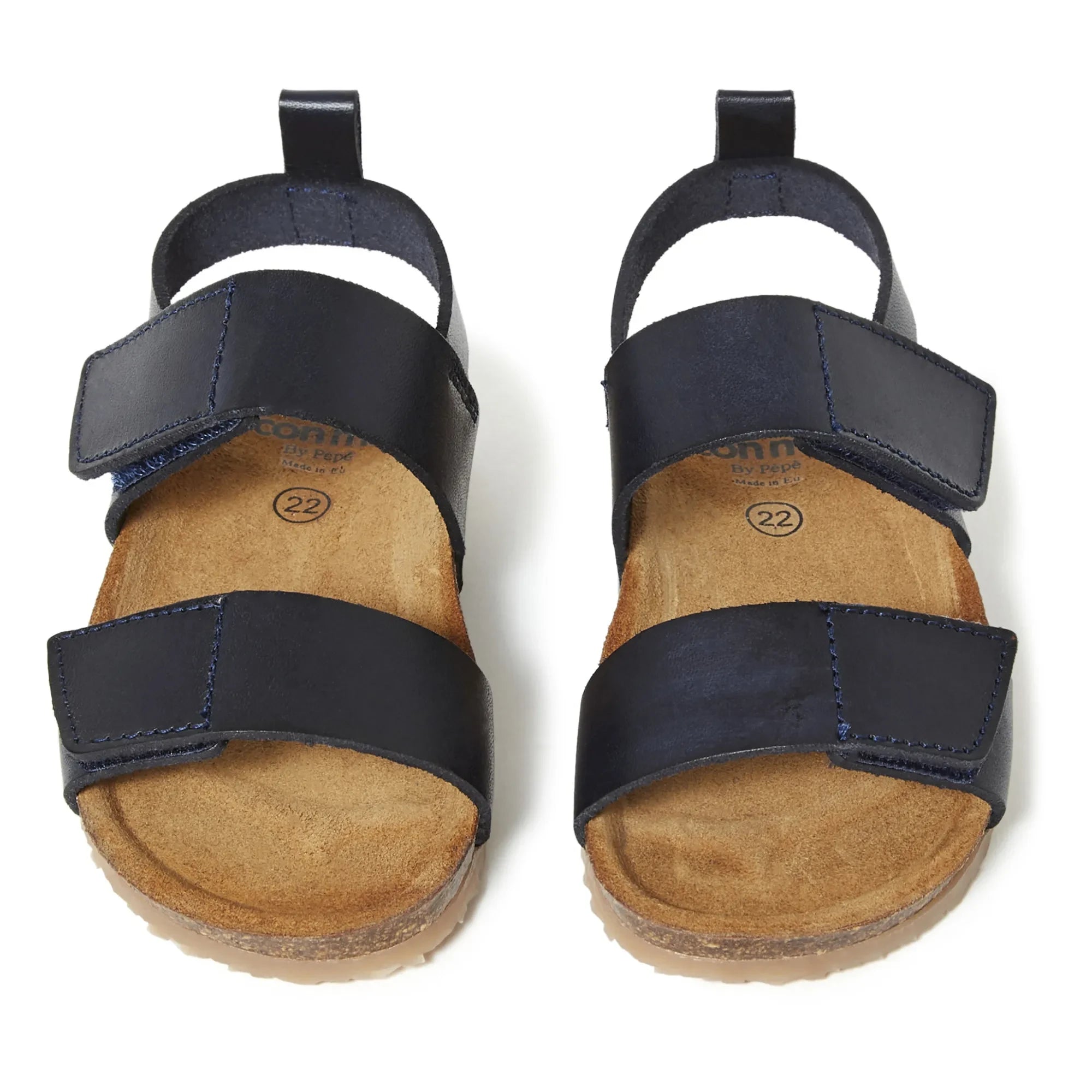 Pèpè - Two Con Me - Sandalen mit zwei Klettverschlüssen | Marineblau