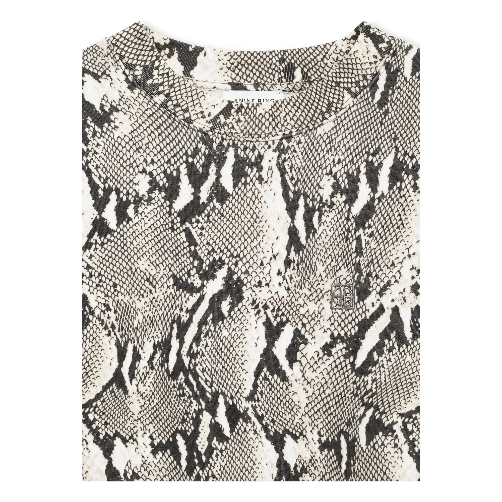 Anine Bing – Miles Python-Sweatshirt | Grau