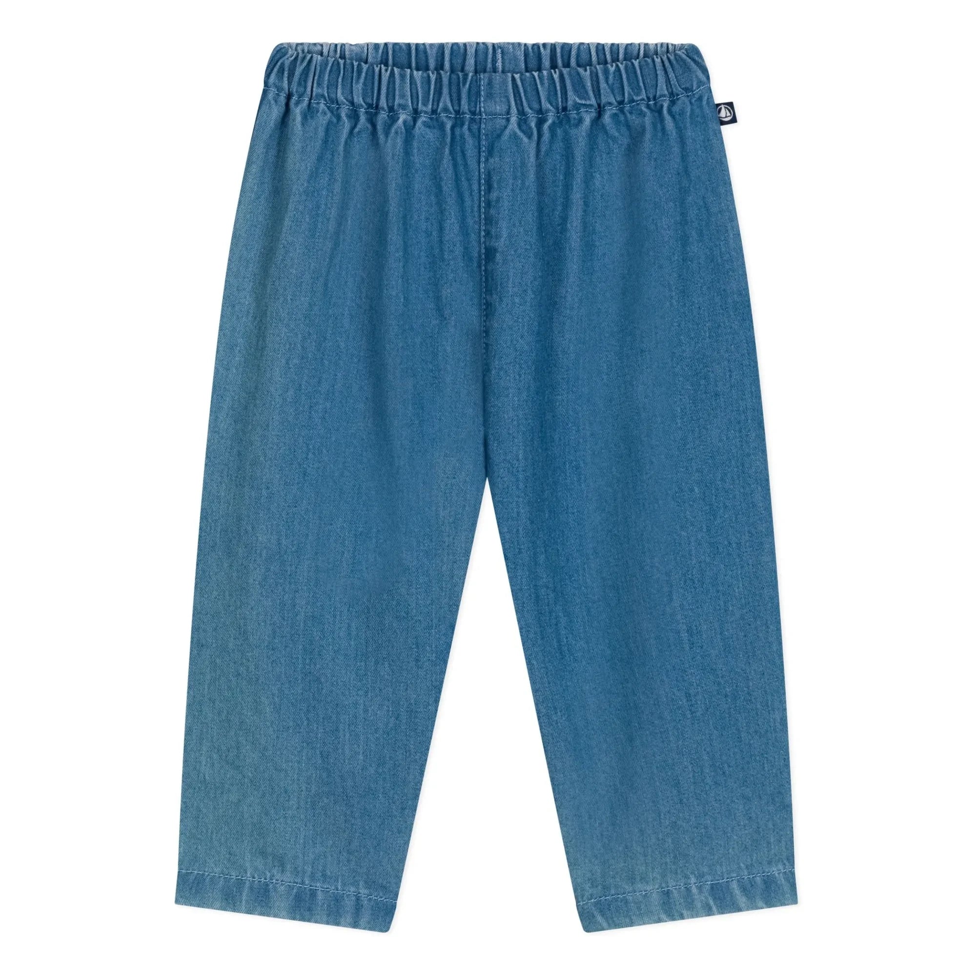 Petit Bateau - Hafif Denim Saroual | Denim mavisi