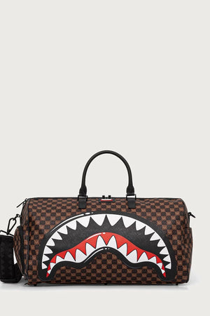 Sprayground - Brown Sharks Travel Bag in Paris 910D9306NSZ