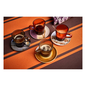 HKliving - 70'ler Tabaklar - 4'lü Set