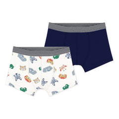 Petit Bateau - Lacivert 2’li Boxer Maskeleri