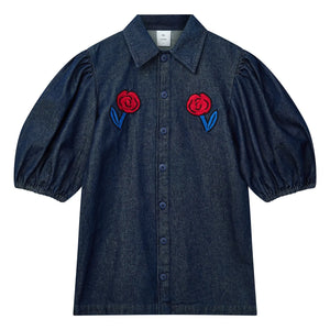 Wynken - Annka Denim Elbise | Denim mavi