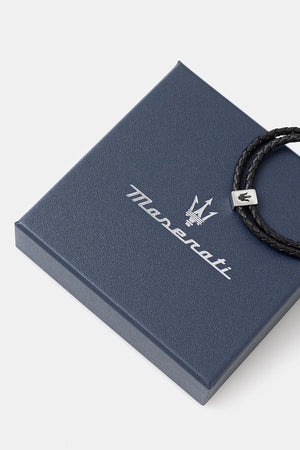 MASERATI erkek deri bileklik