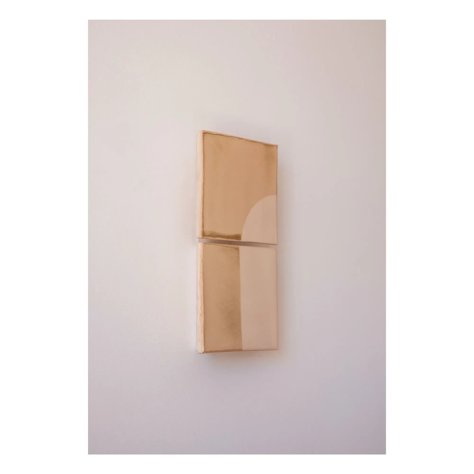 Violaine d'Harcourt - Duvar lambası Tiles | Krem