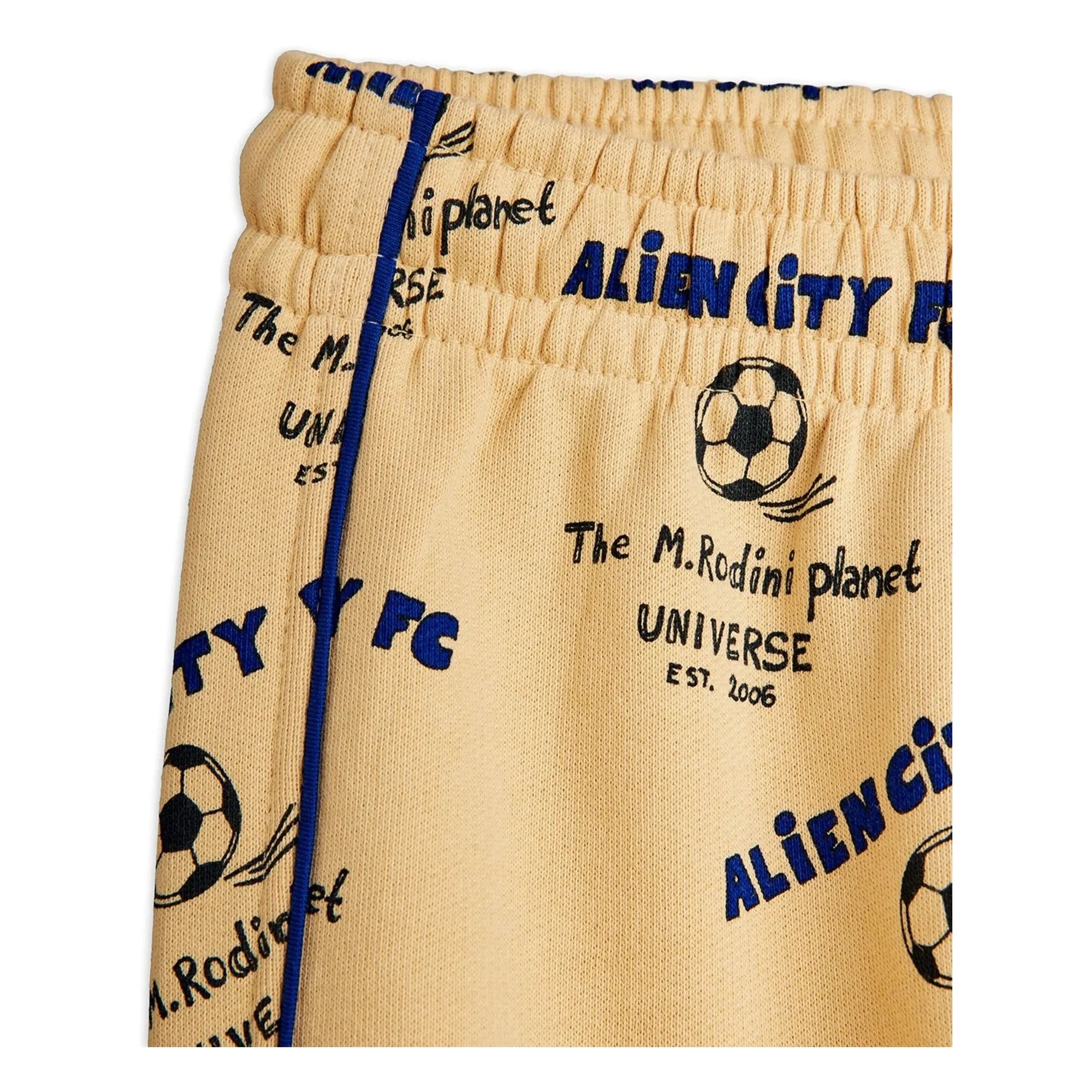 Mini Rodini - Alien City Organic Cotton Jogger | Beige