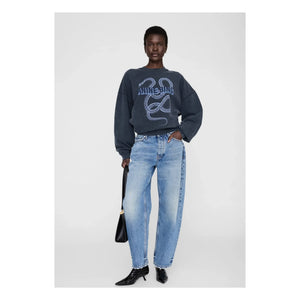 Anine Bing - Harvey Snake sweatshirt | Siyah
