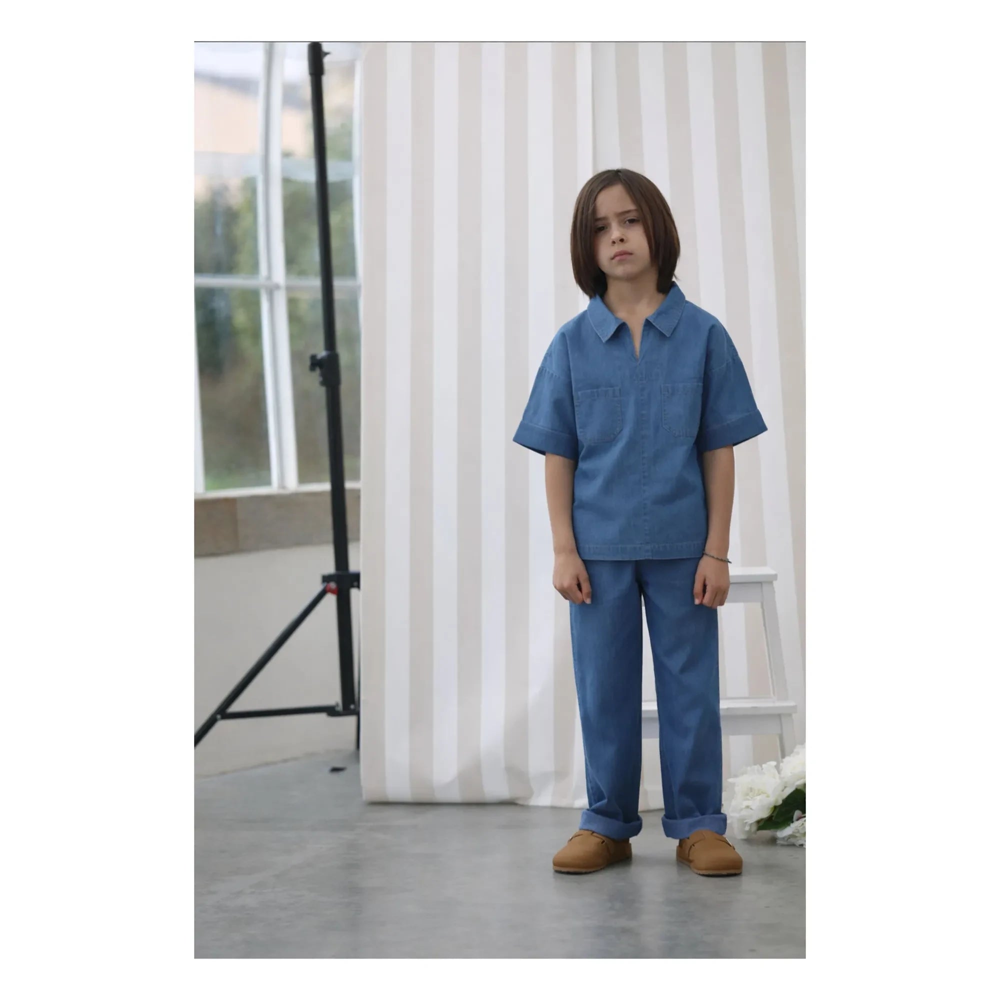 Lililotte - Carl Tencel Bio-Baumwollhemd | Denimblau