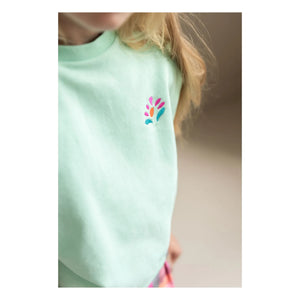 Jenest - Joey ärmelloser Hoodie aus Bio-Baumwolle | Türkis