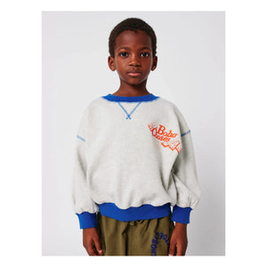 Bobo Choses - Sweat Dice Bobo Choses Organik Pamuk | Gri melanj