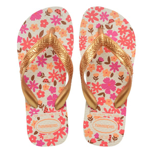 Havaianas - Flower Flip-Flops | Beige