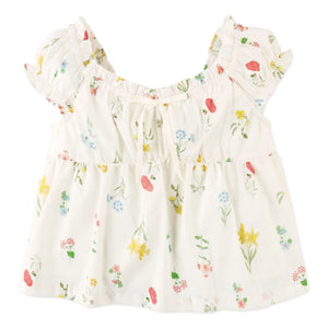 Gingersnaps - Top Volants Jennie | Weiß