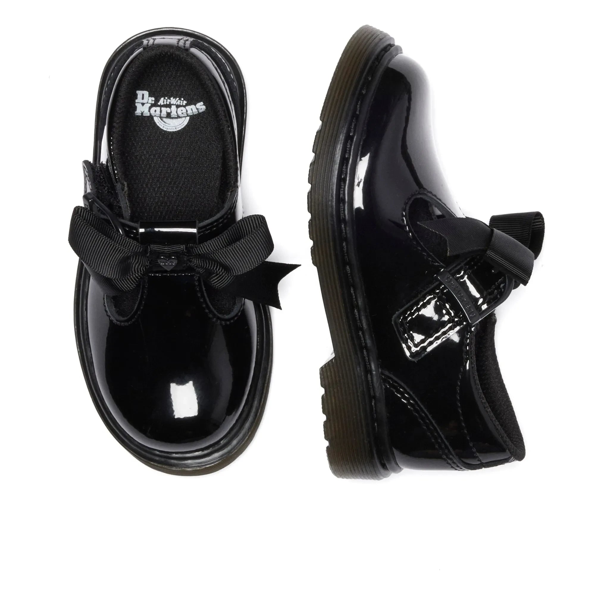 Dr Martens - Mary Janes Noeud Bow J | Parlak Siyah
