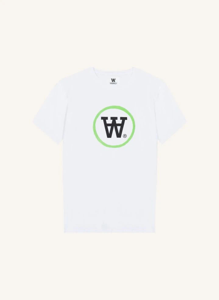 Wood Wood - Ace Organic Cotton Logo T-Shirt - Adult Collection | Green