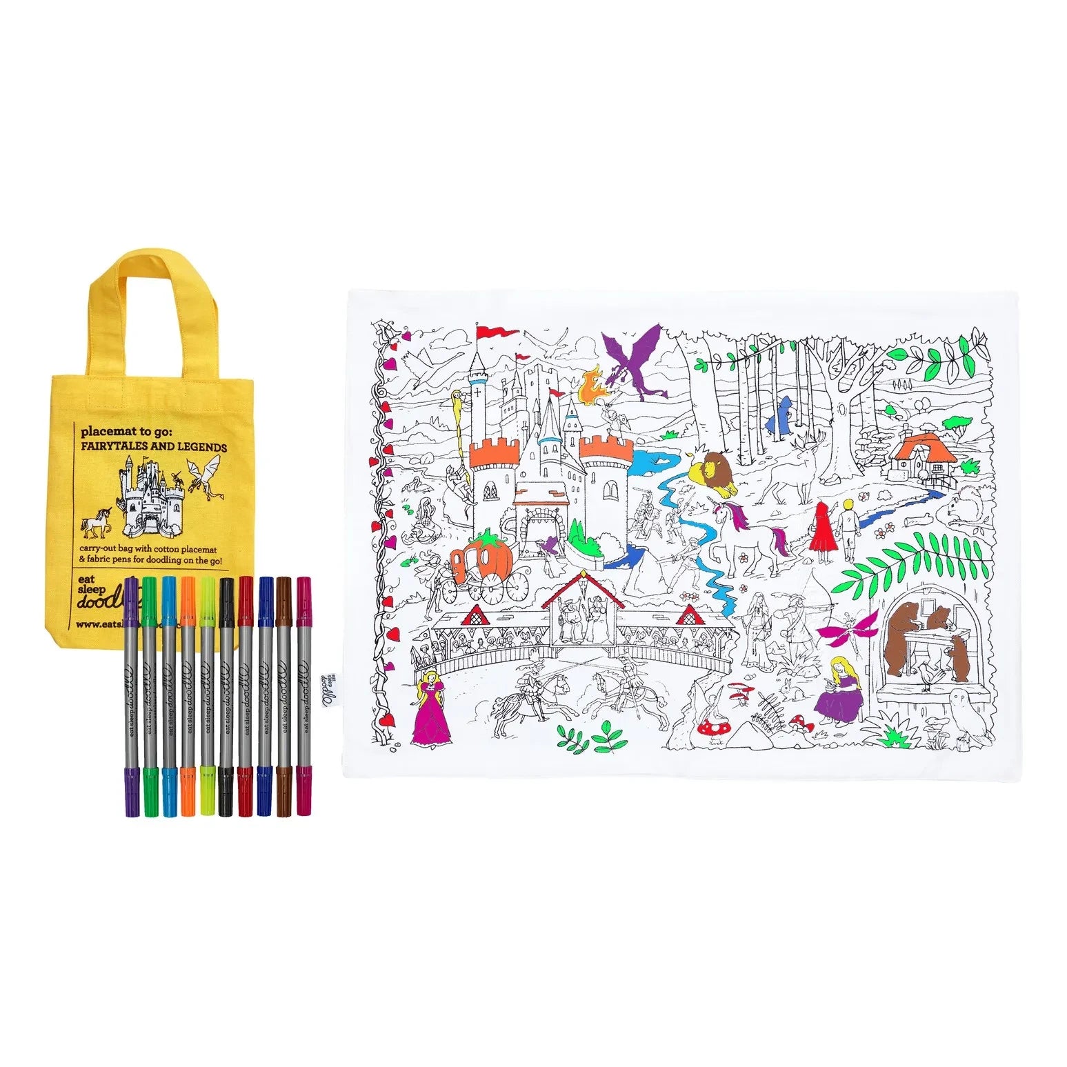 EatSleepDoodle - Peri Masalı Boyama Amerikan Servisi