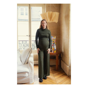 Paloma Collection - Andrea Seventies Hamile Pantolonu | Haki