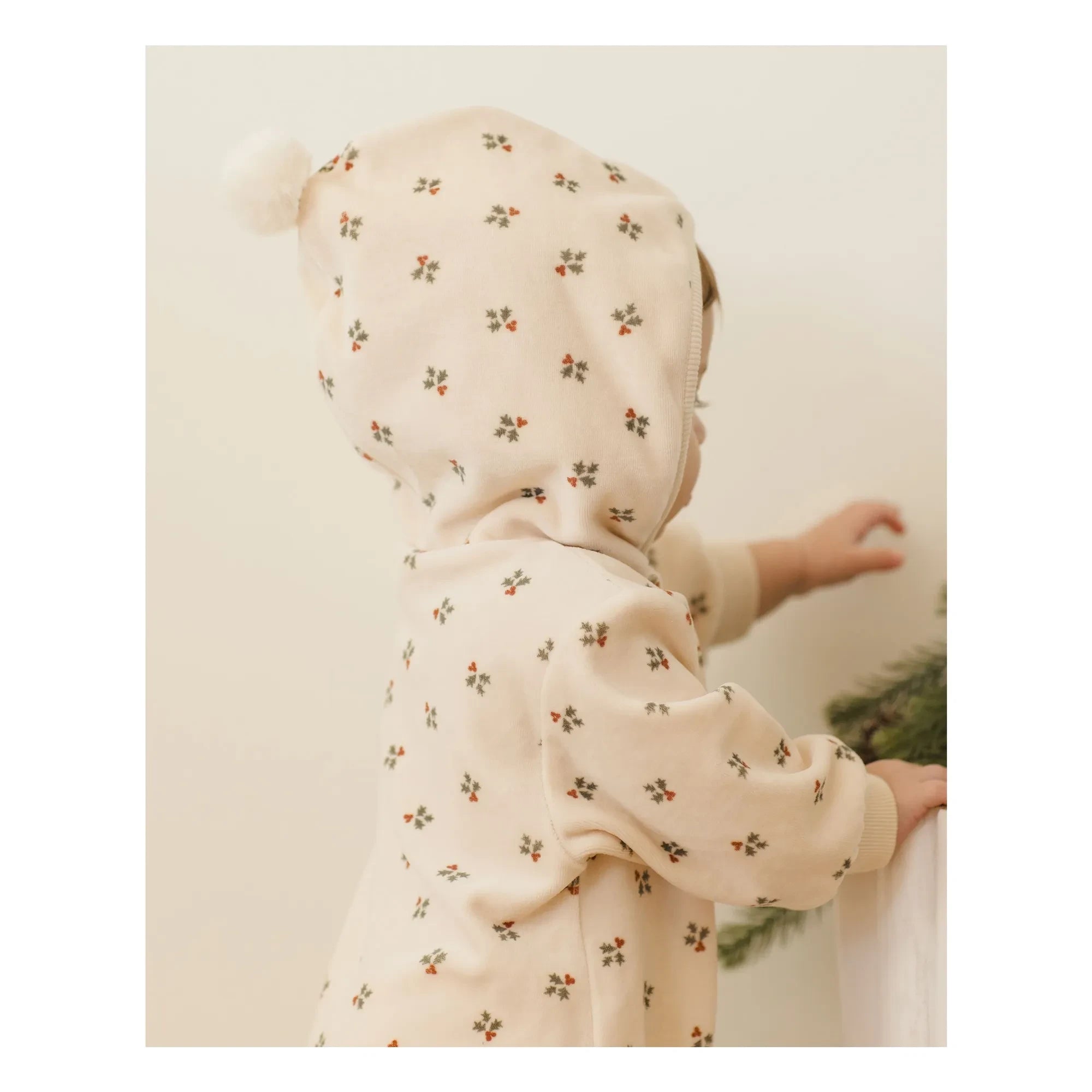 Quincy Mae - Holly Berry tulum | Ecru