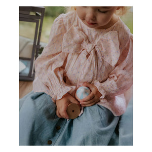 Fliink - Zorro Bow Blouse | Pink
