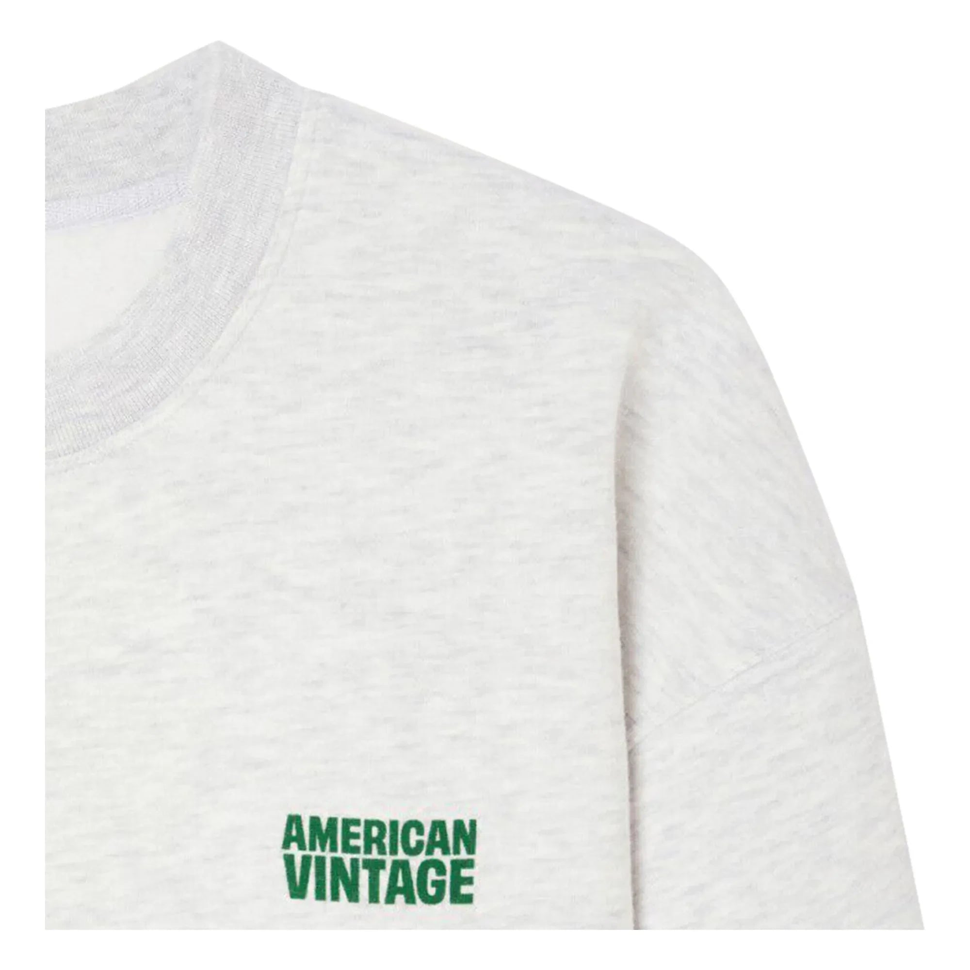 American Vintage - Baptown sweatshirt | Gray mélange