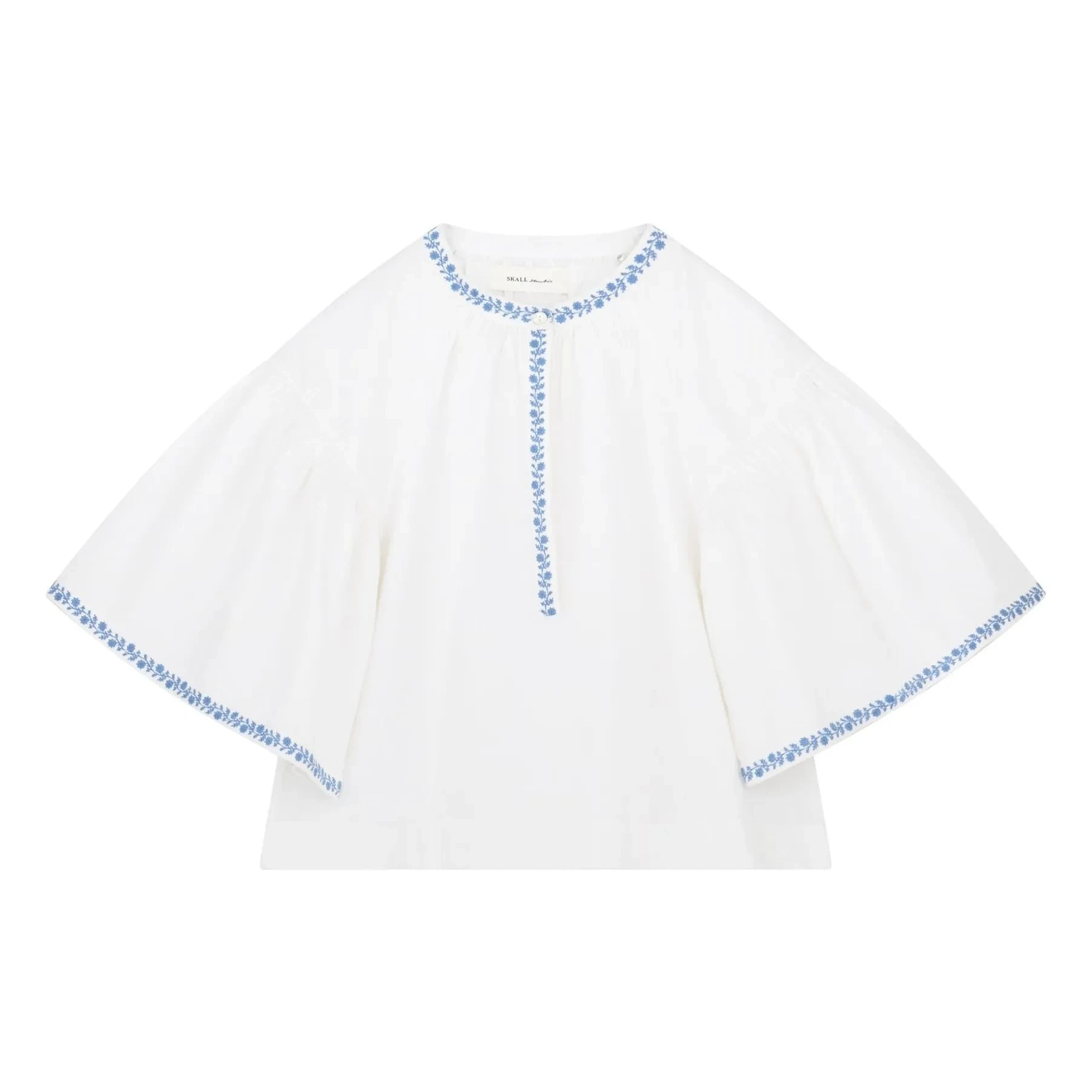 Skall Studio - Bluse Bonne Baumwolle | Weiß