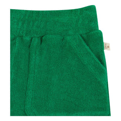 Bonton - Nono Baby Handtuchshorts | Smaragdgrün