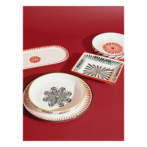 Serax - Baazar oval servis tabağı, Waww La Table - 2'li Set | Yeşil