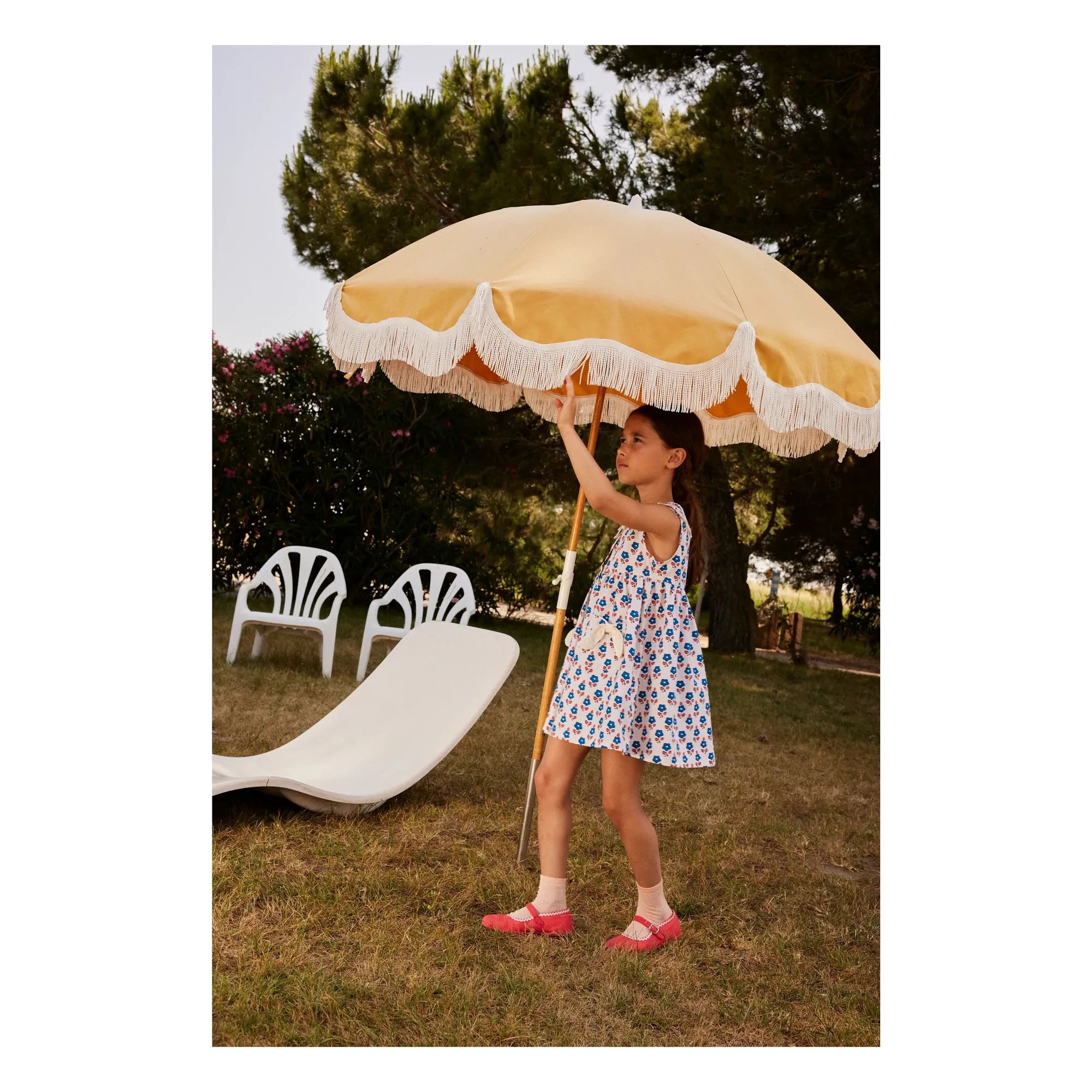 Hello Simone - Françoise Fleurie Dress | White