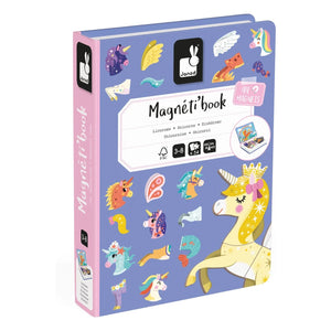 Janod - Magneti'Book Einhörner
