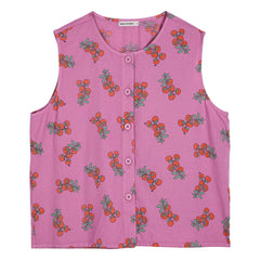Bobo Choses - Organik Pamuk Top Tomatoes Desenli | Mor