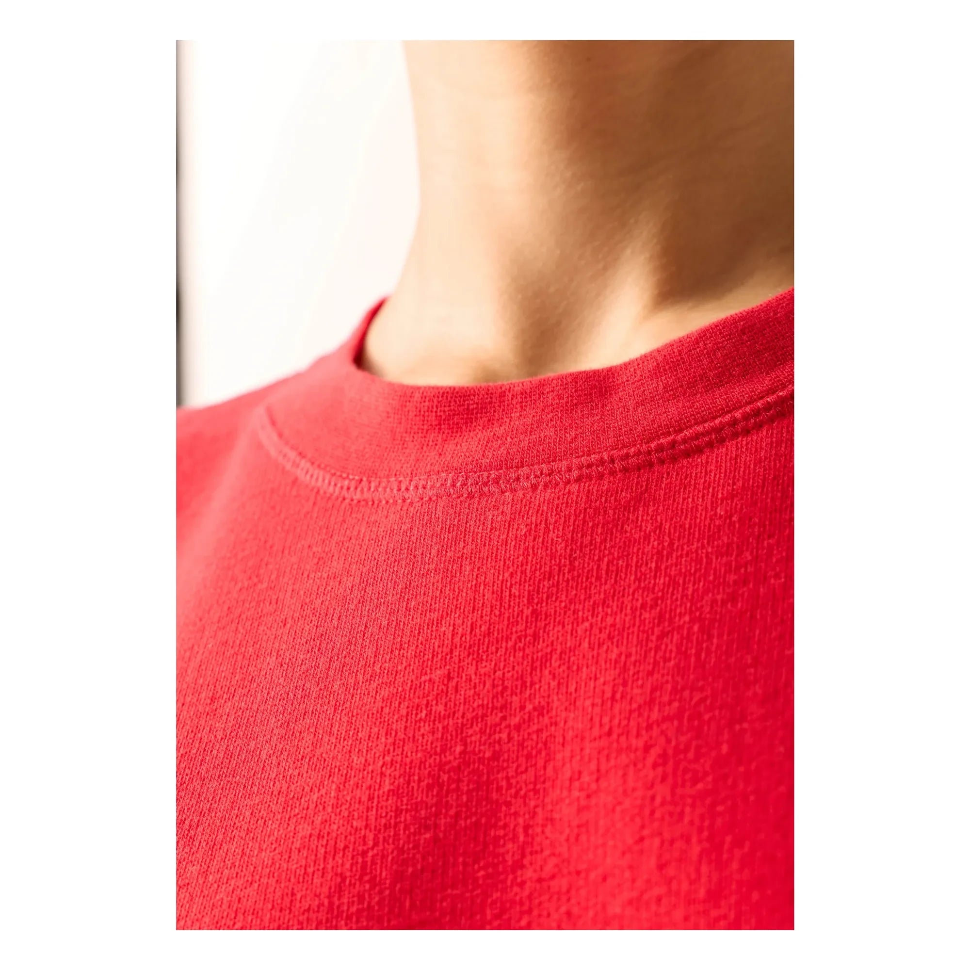 American Vintage - Atubay Cotton Sweatshirt | Tomato Red