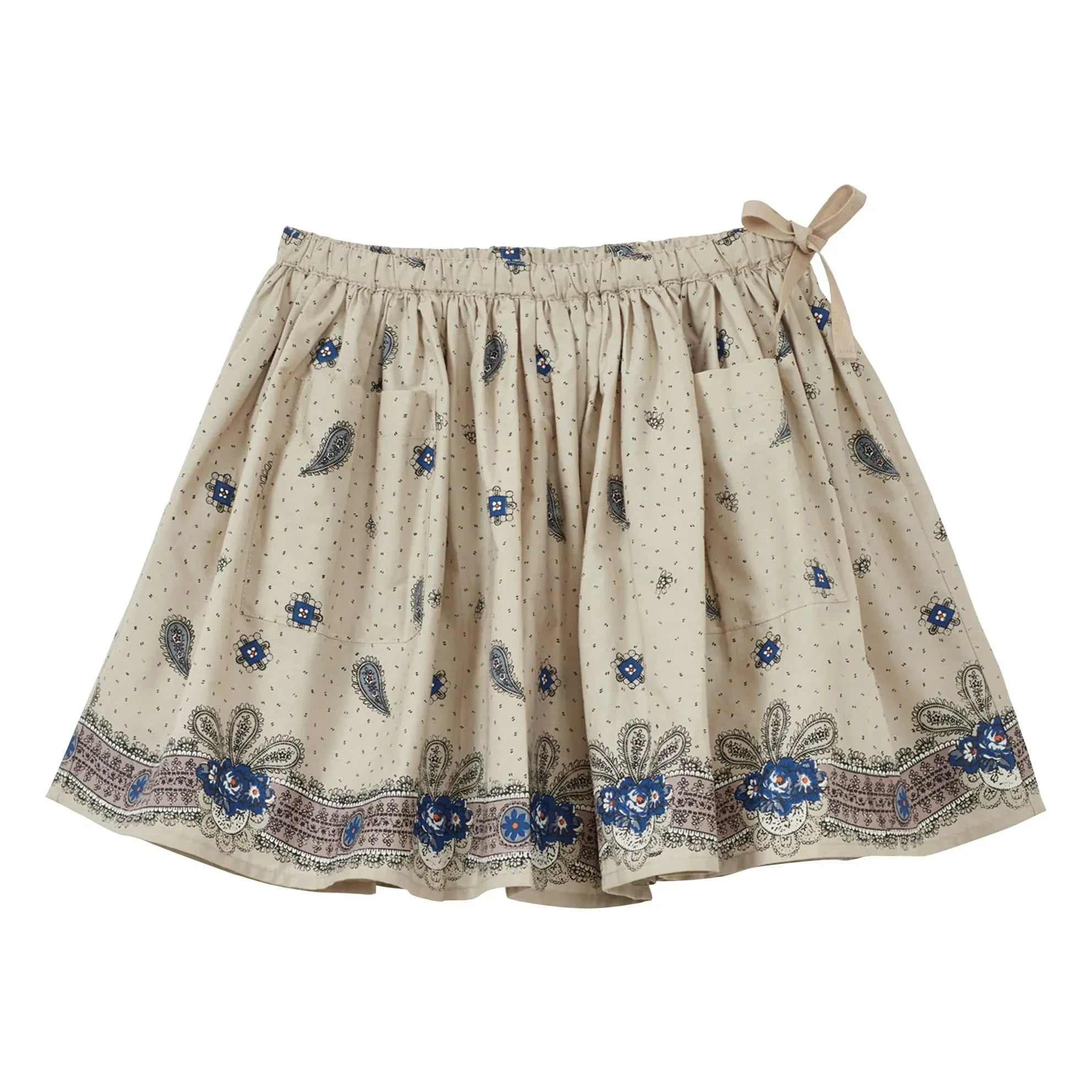 Caramel - Myla Paisley Etek | Ekru