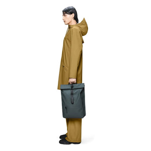 Rains - Rolltop W3 sırt çantası | Koyu gri