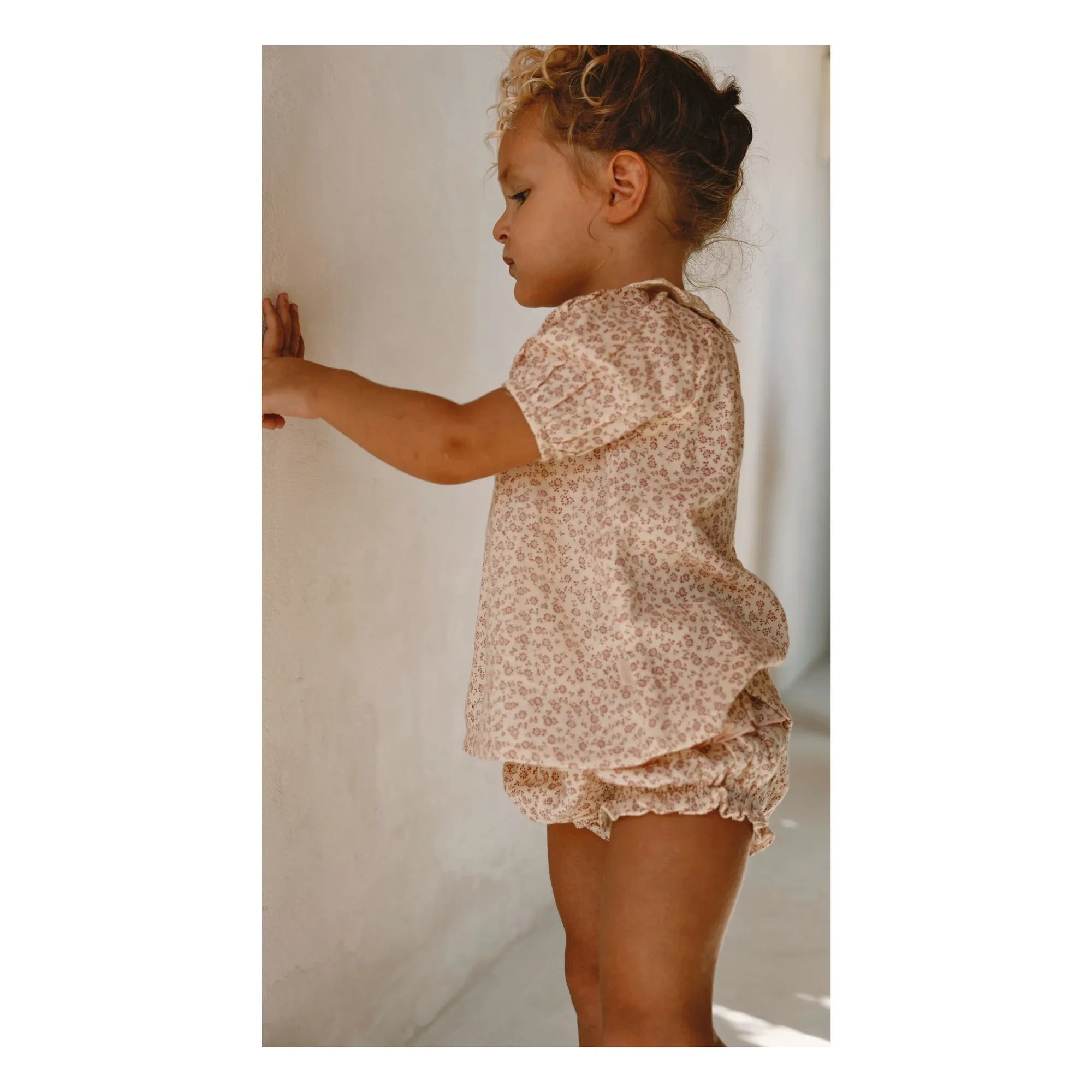 Lilinoa - Charlotte Liberty | Ecru Crochet Collar Blouse