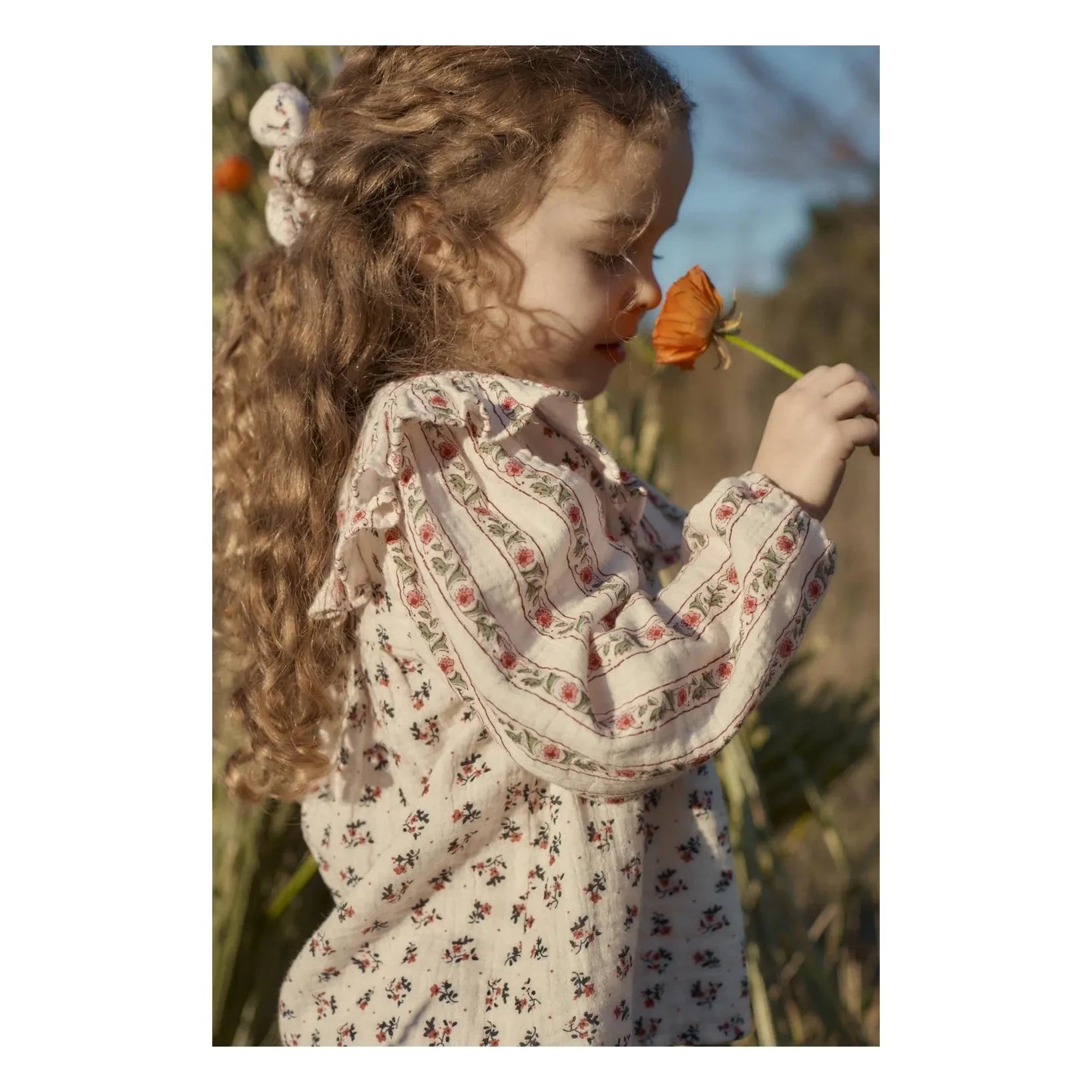 Louise Misha - Ilaria Bluse aus Bio-Baumwolle | Creme