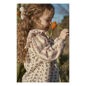 Louise Misha - Ilaria Bluse aus Bio-Baumwolle | Creme