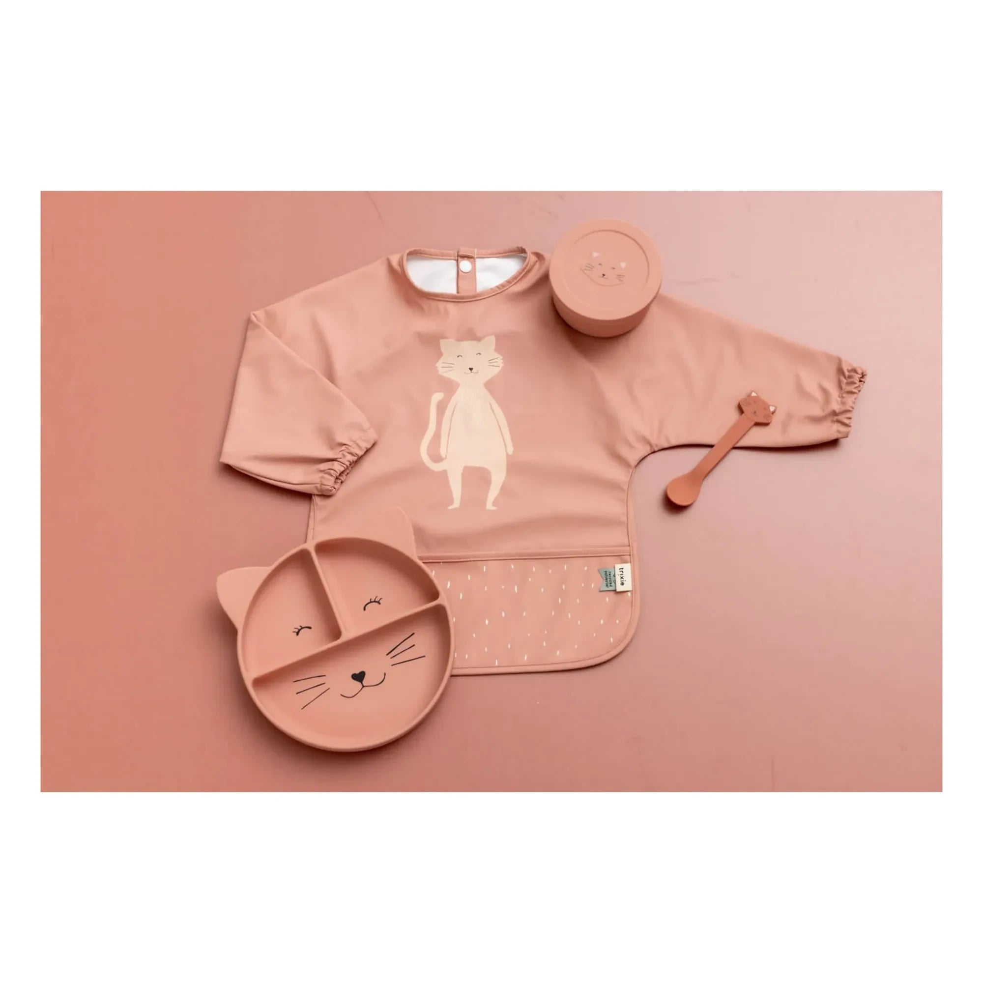 Trixie - Mrs. Cat Split Vacuum Plate | Pink