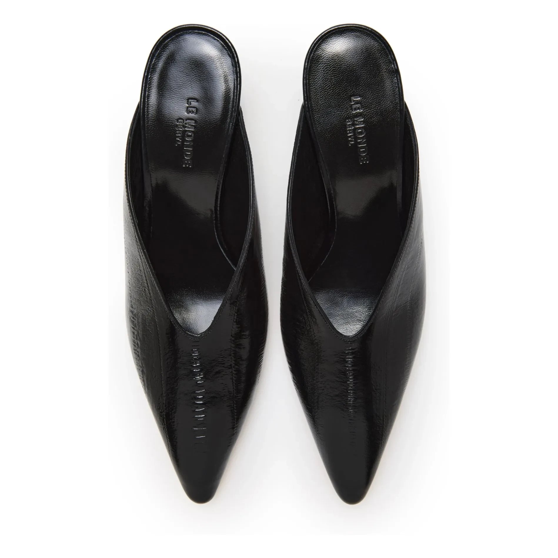 Le Monde Beryl - Victoria Leder-Mules | Schwarz