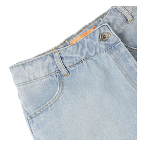 Fabula - Açık Mavi Denim Kısa Etek
